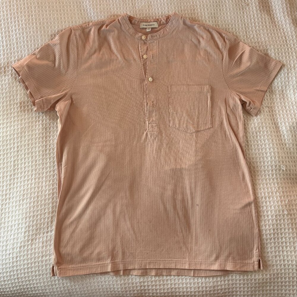 Light Pink Club Monaco Henley